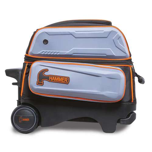 Maleta Hammer Gauntlet 2 Bolas Roller Negra-Gris-Naranja