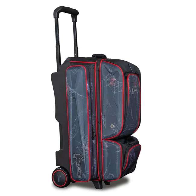 Maleta Hammer Hybrid 3 Bolas Roller Negra