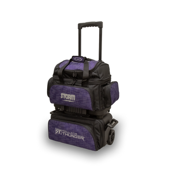 Maleta Storm 3 Bolas Abstract Roller Prpl/Black