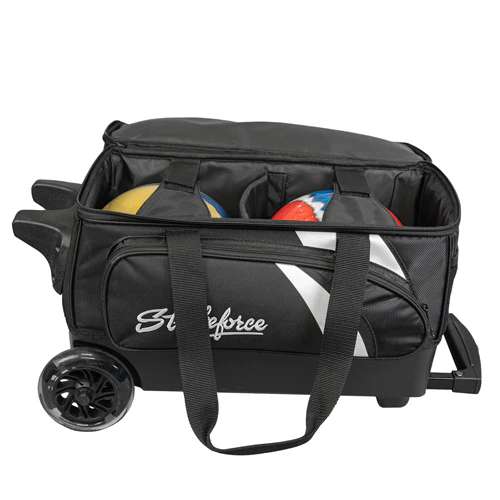 Maleta Strike Force Kr Cruzier Smooth Roller 2 Bolas Negra